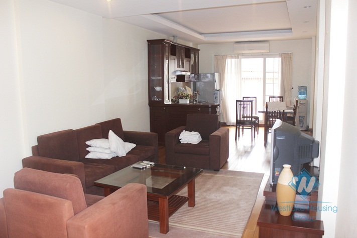 2 bedroom apartment with large balcony for rent in Hoan Kiem district, Hanoi
